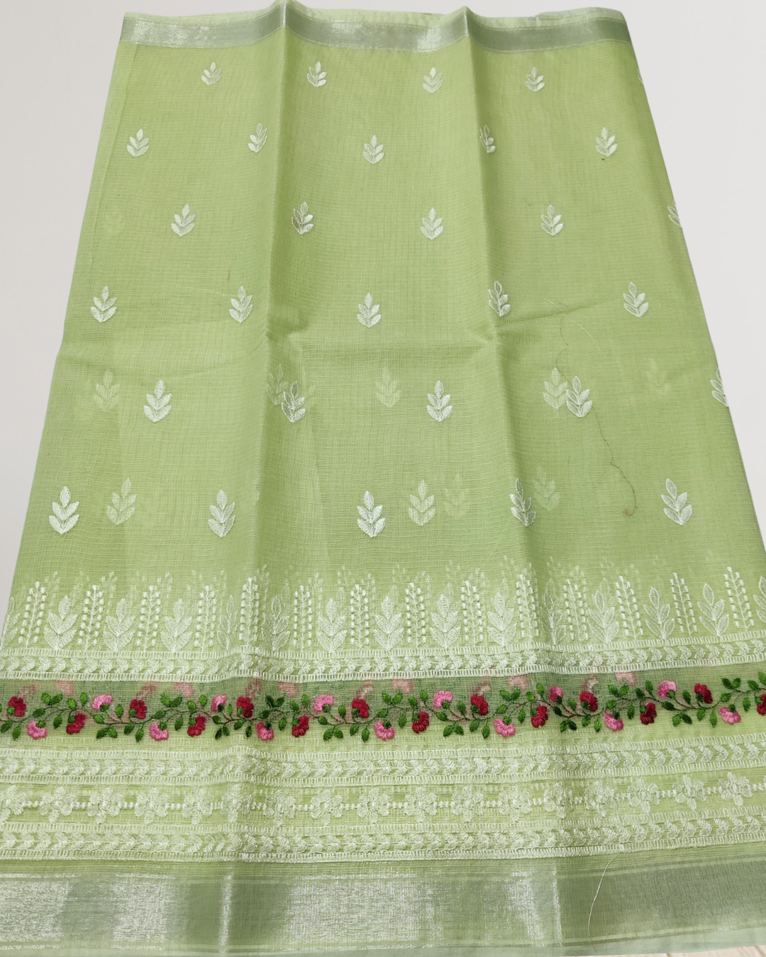 Graceful Mix Kota Cotton Saree with Blouse Piece